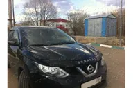 Дефлектор капота Nissan Qashqai J11
