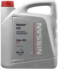 Масло моторное NISSAN DPF 5W-30 синтетическое 5 л KE900-90043