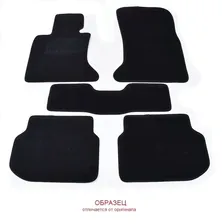 Коврики текстильные "SV-Design" в салон Nissan Patrol Y61 2004-2010. Артикул 3715-UNF3-13N