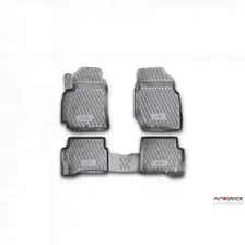 Комплект ковриков в салон (4шт) полиуретан Nissan Almera Classic B10