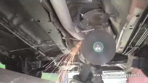 Замена фланца катализатора на Nissan Qashqai - Мир Глушителей