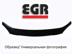 Дефлектор капота темный Nissan X-Trail T32 2014- EGR