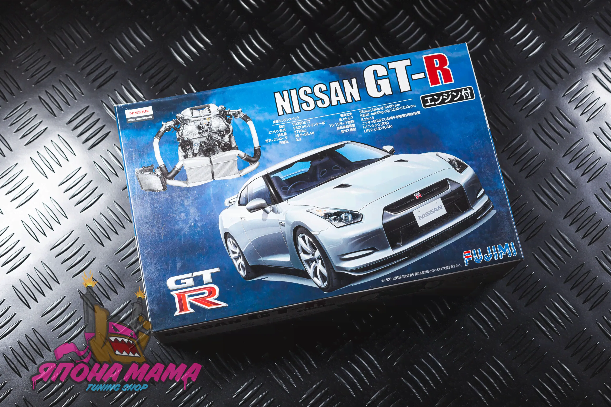 Сборная модель Nissan gtr r35 fujimi-0