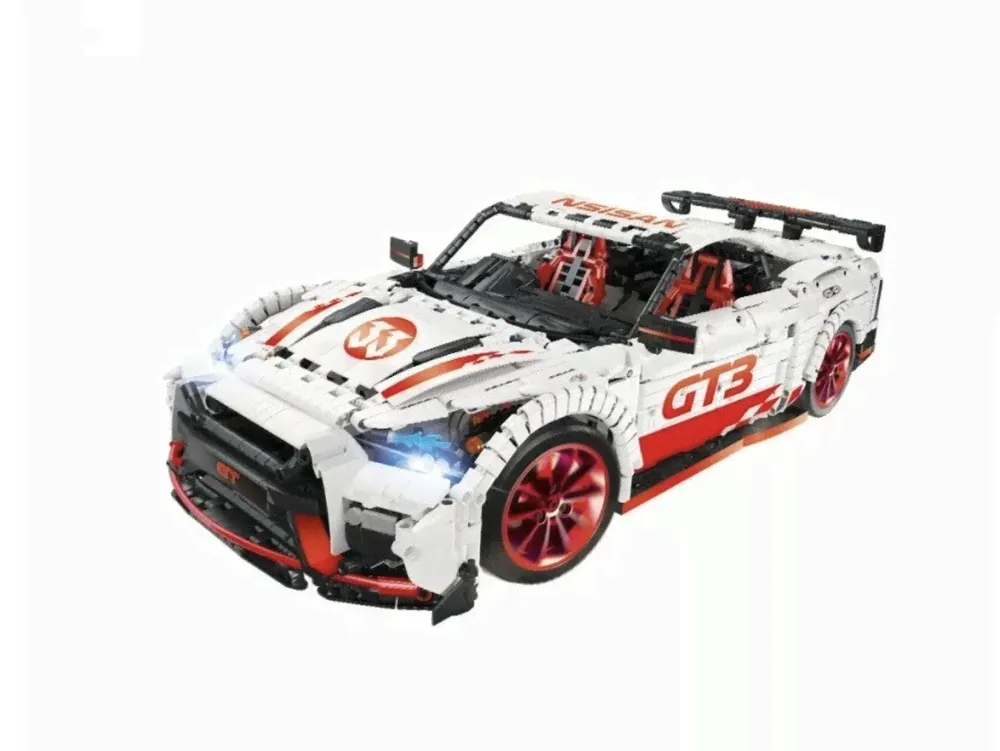 Конструктор Nissan GT-R 3408 деталей-0