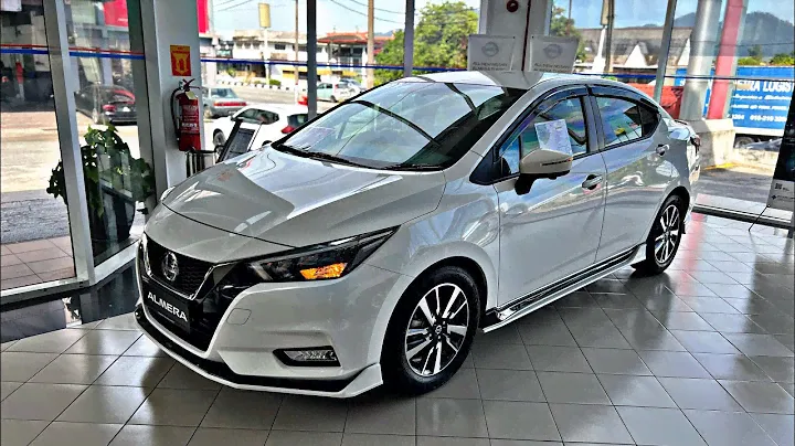 2023 New Nissan Almera Turbo white color | the best sedan ! exterior and interior details