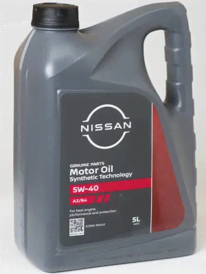 Моторное масло Nissan 5W-40 FS A3/B4, 5л-0