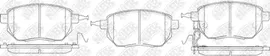 Тормозные колодки NiBK передние для Nissan Murano Z51 2007-2014. Артикул PN2901