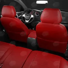 Чехлы для сидений экокожа Nissan Juke с 2011-2019 внедорожник красный NI19-0701-EC30