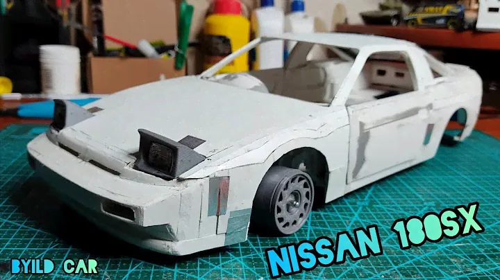 Crafting моделизм Diy Nissan 180sx pignose