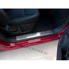 Накладки на внутренние пороги Nissan Qashqai / +2 (2008-)