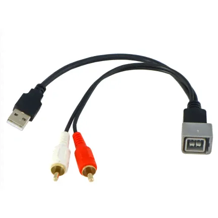 Переходник Incar CON USB-LADA (USB-AUX для LADA Vesta, NISSAN)