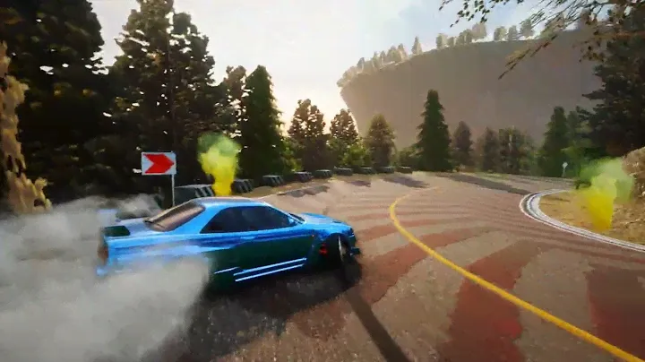 Nissan Skyline X (R34)  CaRX Drift Racing Online, MAPS (Kami RoaD)
