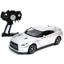 Машина на радиоуправлении Nissan GTR 1:14 Rastar серебро