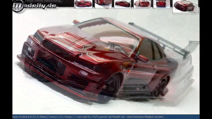 TAMIYA 1:24 NISSAN SKYLINE NISMO R34 GT-R Z-tune