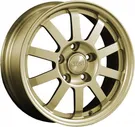 Кованый диск Slik Classik 6x15 (Металлик золотой) Nissan Primera седан P11 дорестайлинг (1995-2000) 4x114.3xDIA66.1xET45.0