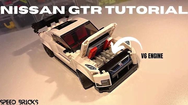 V6 Engine For My LEGO Nissan GTR