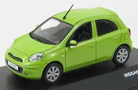 1:43 NISSAN MICRA Green 2011 (новый кузов)