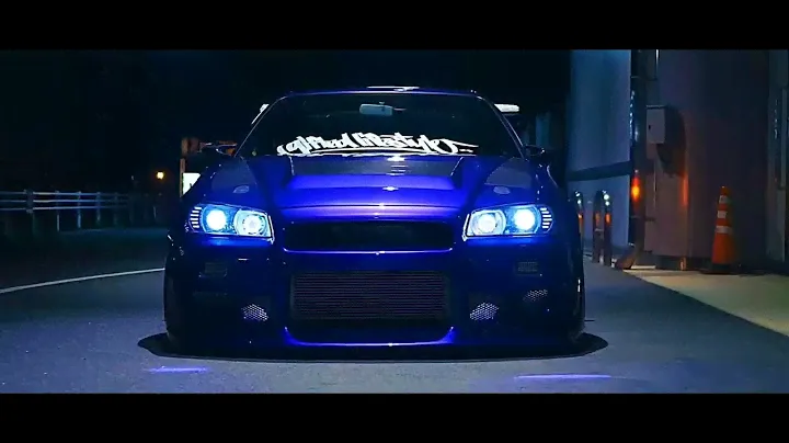 nissan skyline r34 GT-R v-spec n1 эдит под ремикс градусы