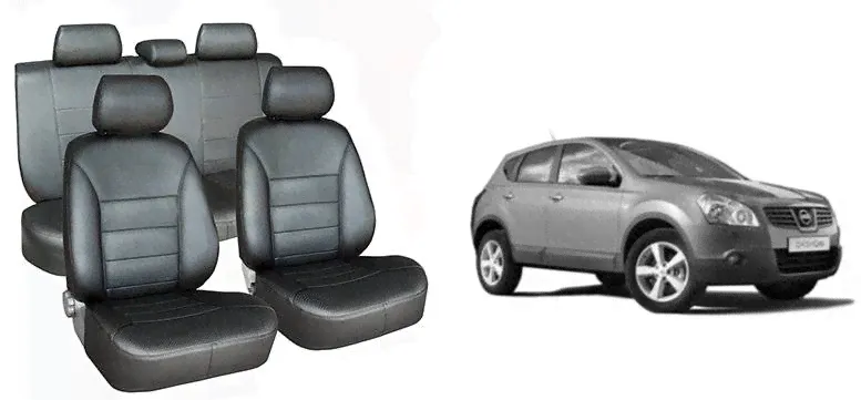 Чехлы кожаные для Nissan Qashqai