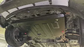 Защита картера и КПП для NISSAN Juke Nismo, 2016-2020, , сталь 2,0 мм; NISSAN Note e-Power (incl Nismo) Hybrid, 2016-2020, , сталь 2,0 мм; NISSAN Note, 2 019-, , сталь 2,0 мм;