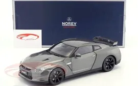 1:18 NISSAN GT-R (R-35) 2008 Dark Grey Metallic