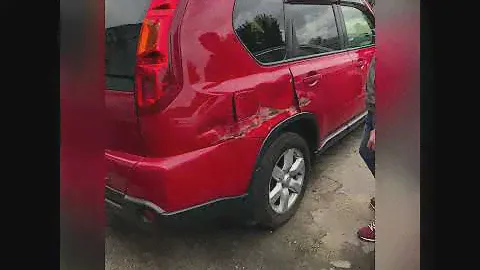 Замена заднего крыла NISSAN X-TRAIL