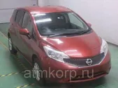 Хэтчбек NISSAN NOTE кузов NE12 подключаемый полный привод X-four 4 wd пробег 88 тыс км цвет винный id#2471090