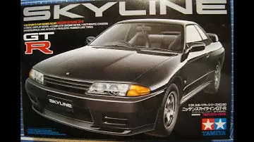 Распаковка Nissan Skyline R32 Tamiya Scale 1/24