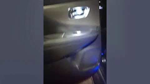 Nissan Murano z52 подсветка салона.