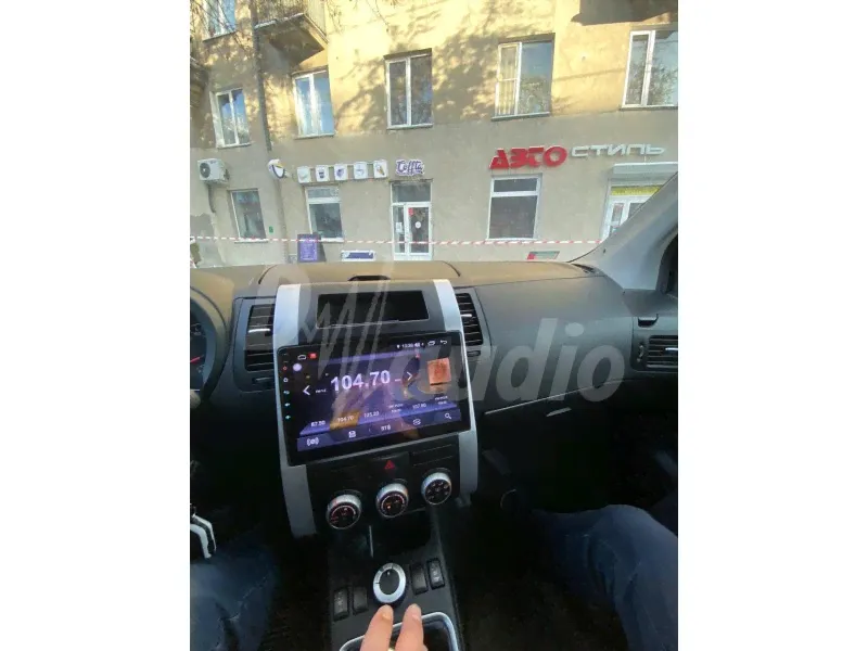 Штатное головное устройство на Андроид для Nissan X-trail T31 (Арт. LZ001_R10)-2