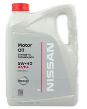Масло моторное 5W40 NISSAN синтетика (5л.) Nissan, KE90090042