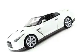 NISSAN GT-R 2009 WHITE / НИССАН GT-R 2009 БЕЛЫЙ*
