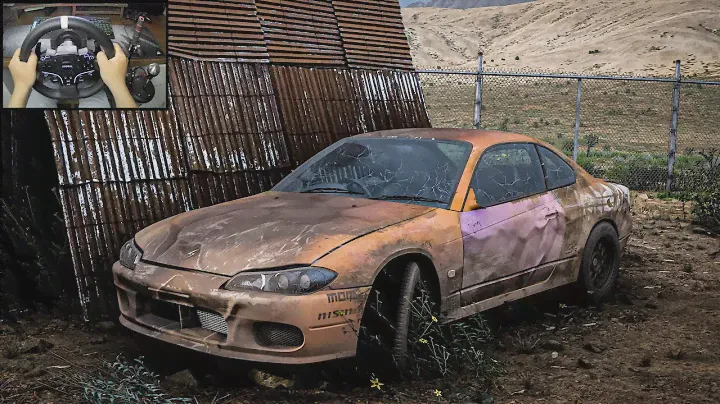 Rebuilding a Nissan Silvia S15 - Forza Horizon 5 | Moza R5 Gameplay.