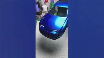 1/24 Nissan 300ZX by fujimi - painting process #124scale #jdm #fujimi #scalemodel #300zx #nissan