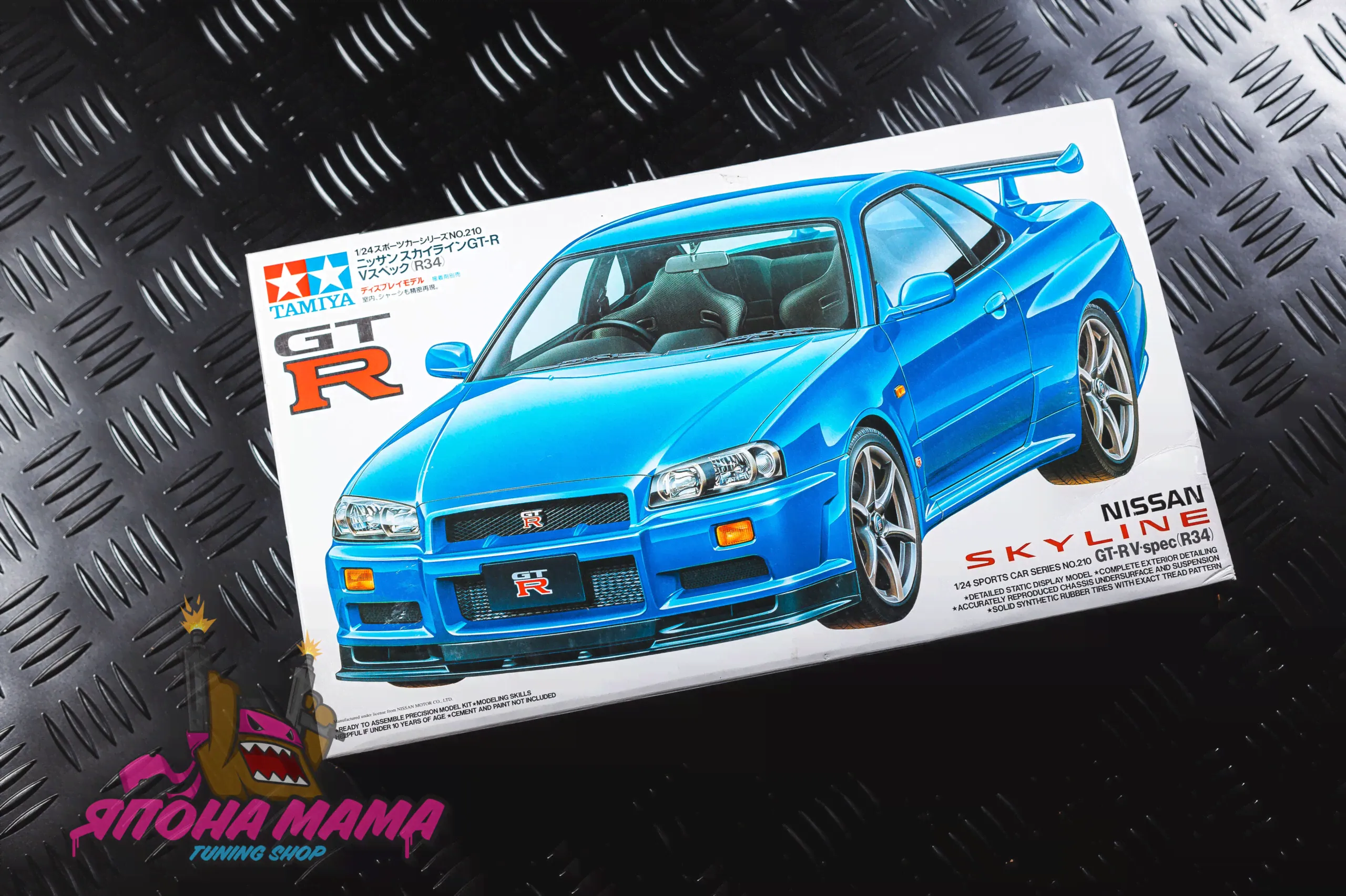 Сборная модель NISSAN SKYLINE GT-R V-SPEC (R34)-0