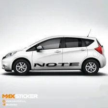 Наклейки на борта NISSAN NOTE