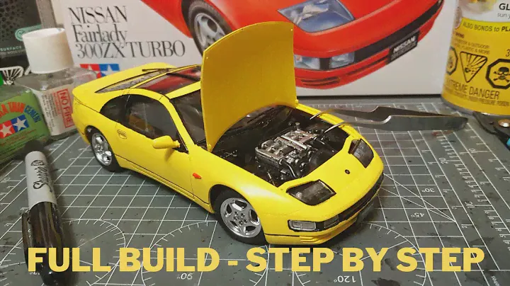 Building the Nissan Fairlady 300ZX Turbo: 1/24 Scale Model Kit from Tamiya
