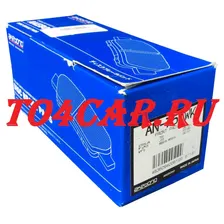 ПЕРЕДНИЕ ТОРМОЗНЫЕ КОЛОДКИ AKEBONO NISSAN QASHQAI J10 1.6 / 2.0 / X-TRAIL T31 2.0 / X-TRAIL T31 2.5 AN751WK