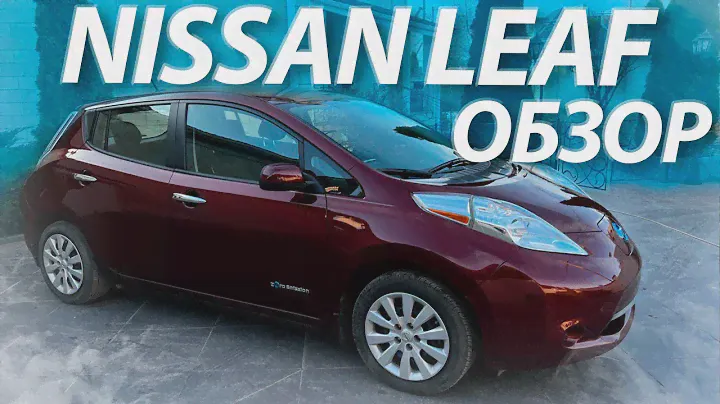 Привезли клиенту электромобиль Nissan Leaf 30kWh S / Авто из США