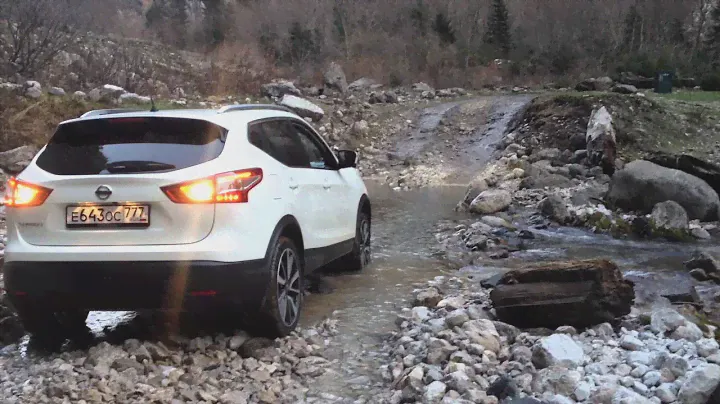 nissan qashqai off road test