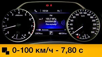 Nissan Murano 3.5 CVT (2015): Разгон