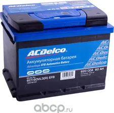 Аккумулятор ACDelco для Nissan Note II 2013-2024. Артикул 19379741