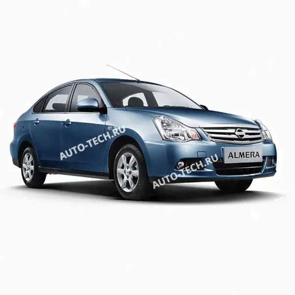 Бампер передний крашеный NISSAN Almera седан G15 c 13- Темно-синий металлик RAQ Gamma 620224AA0H-RAQ-3