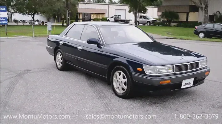 1991 Nissan Laurel Medalist- Blue