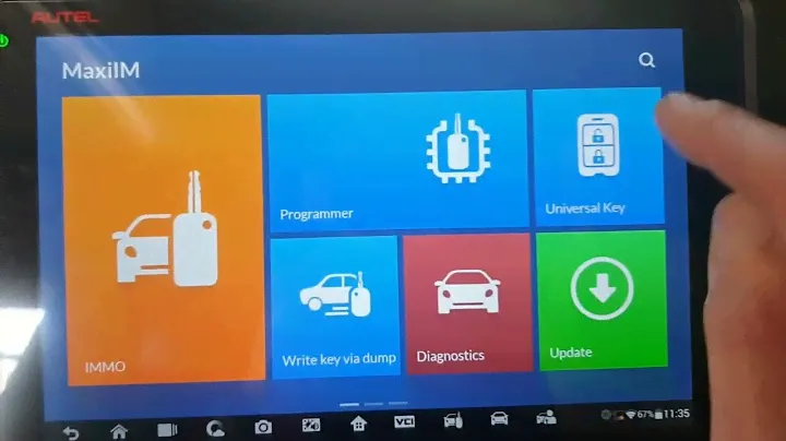 Autel IM608 pro | Nissan Leaf 2018 | Autel I-key smartkey | Key programming | 2022-28-2