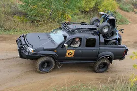 Багажник экспедиционный алюминиевый - Nissan NP-300