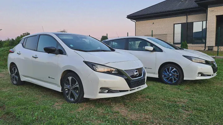 Tekna и Acenta Nissan leaf 40 kwh Ze1 2018. Сравнение 2-х из 4-х возможных Европейских комплектаций.