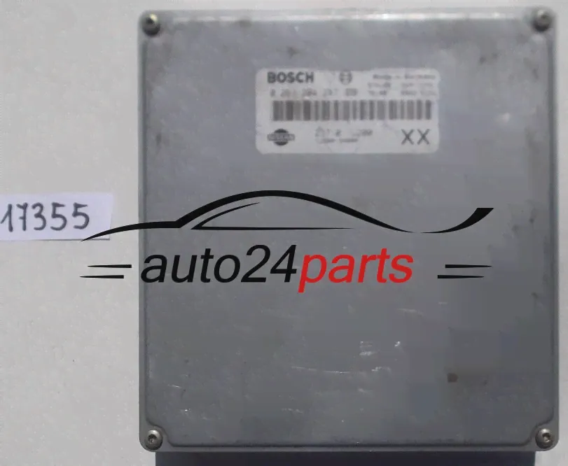БЛОК УПРАВЛЕНИЯ ДВИГАТЕЛЕМ NISSAN MICRA 1.3 BOSCH 0 261 204 247, 0261204247, 23710-1U200, 237101U200, 1U200-24800, 1U20024800 XX-0