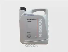 Масло трансмиссионное NISSAN AT-MATIC S 5 л