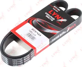 Приводной ремень поликлиновой LYNXauto для Nissan Tiida I 2012-2013. Артикул 7PK1125
